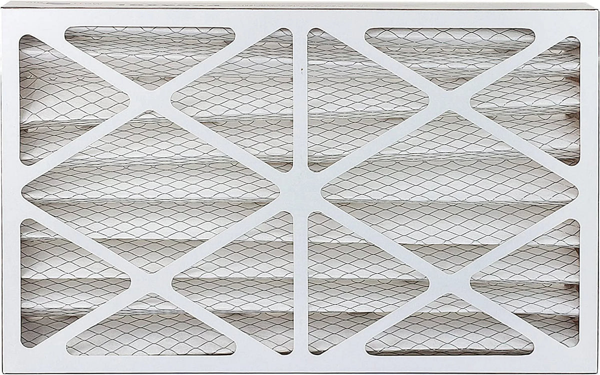 Filterbuy 14x25x4 MERV 8 Pleated HVAC AC Furnace Air Filters (2-Pack)