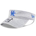 Men's New Era Gray Kentucky Wildcats Logo Adjustable Visor - OSizeFA