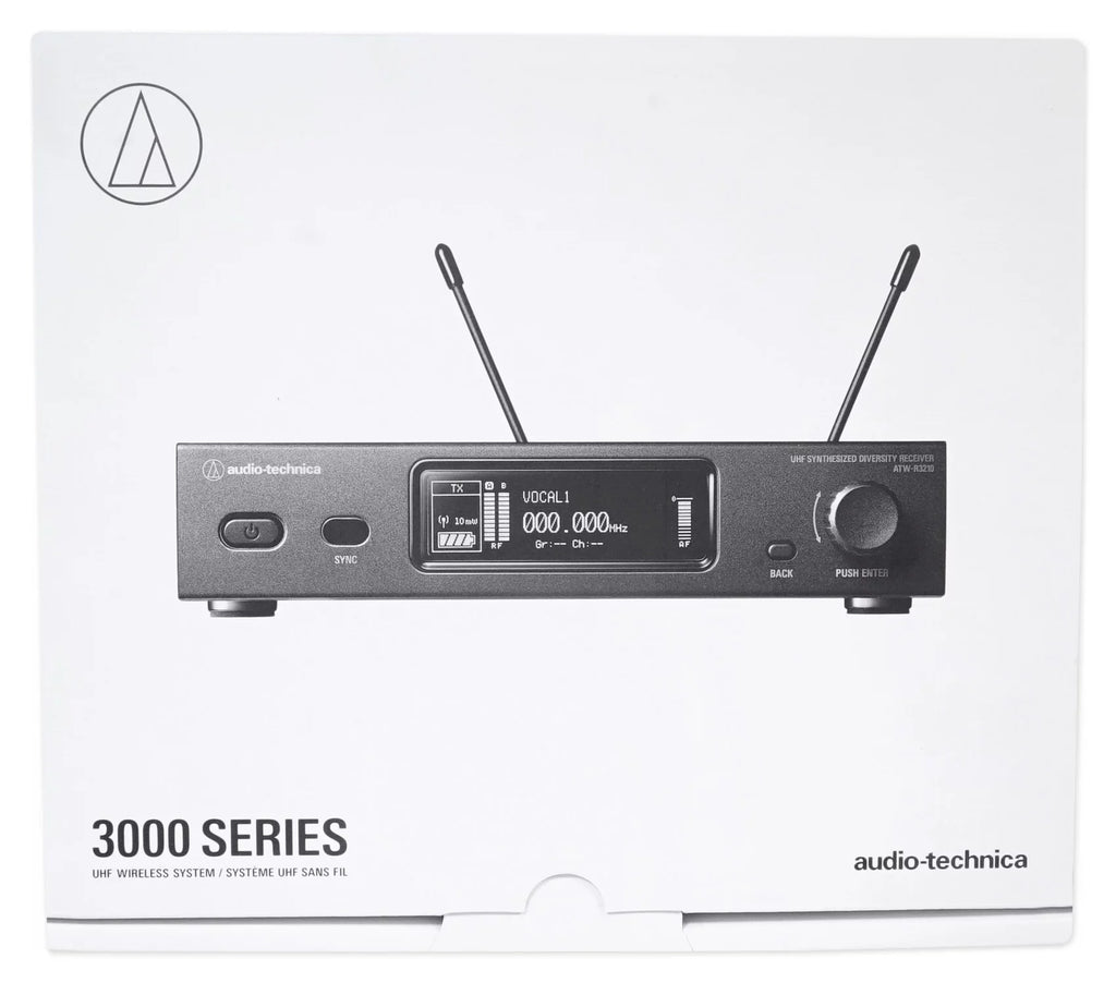 Audio Technica ATW-3212/C710DE2 Wireless Handheld Mic+Tower Home Theater Sizepeaker