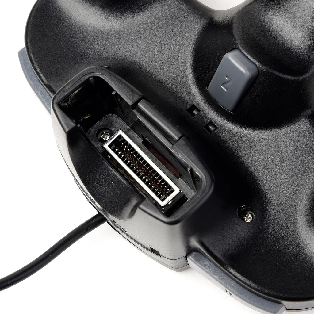2 Pack N64 Controller, iNNEXT Classic Wired N64 64-bit Game pad Joystick for Ultra 64 Video Game Console N64 Sizeystem (Black)