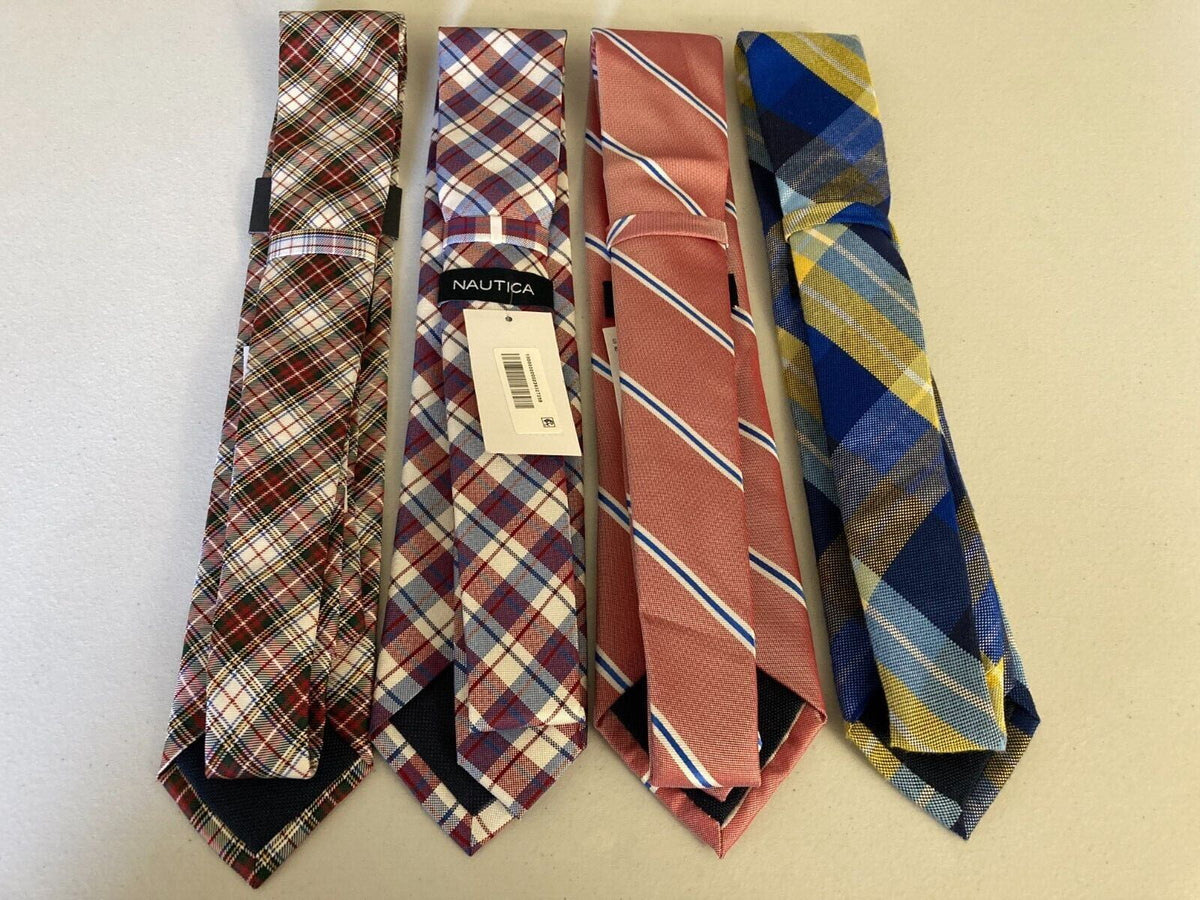 Tommy Hilfiger Mens Sizeilk Plaid Neck Tie