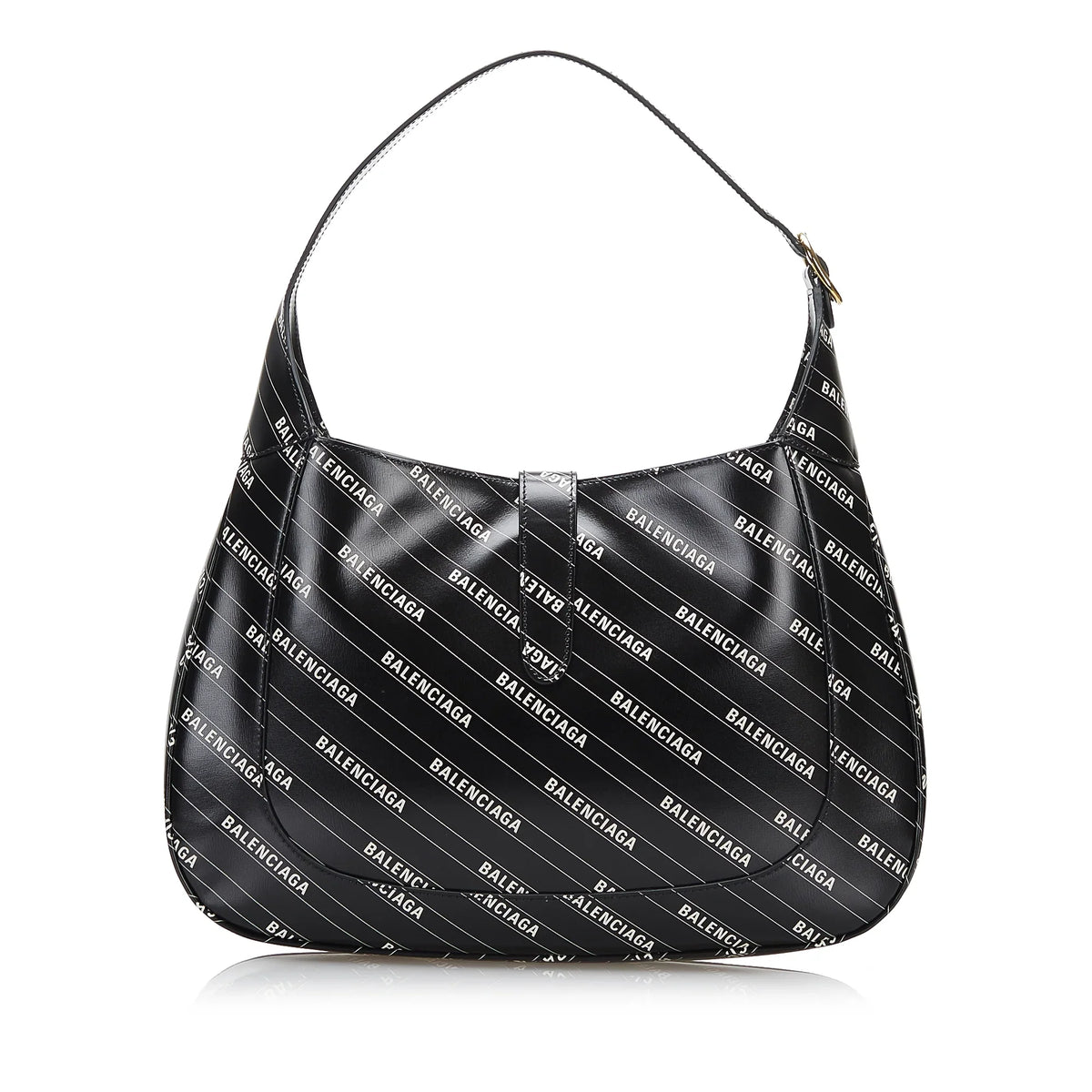 Pre-Owned Authenticated Gucci Hacker Project Jackie 1961 Calf Leather Black Sizeatchel Unisex (Good)