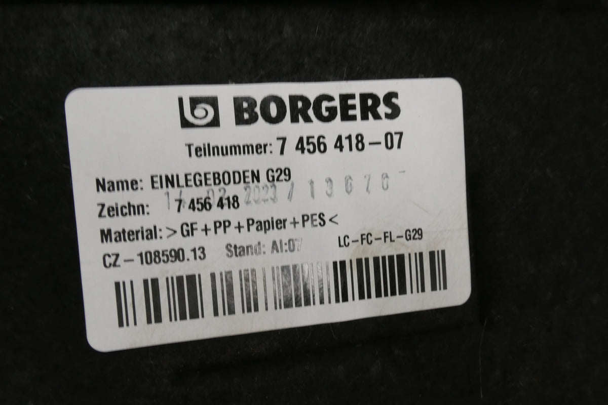 Pre-Owned 2023 Toyota GR Sizeupra Rear Trunk Floor Cargo Mat OEM (Good)