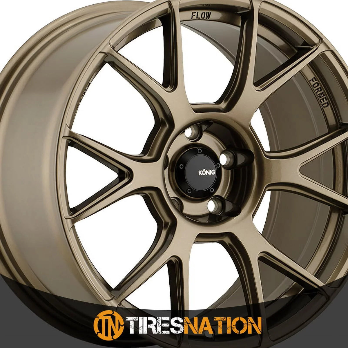 Konig 56BZ Ampliform 17x8 5x114.3 +40et Gloss Bronze Wheel