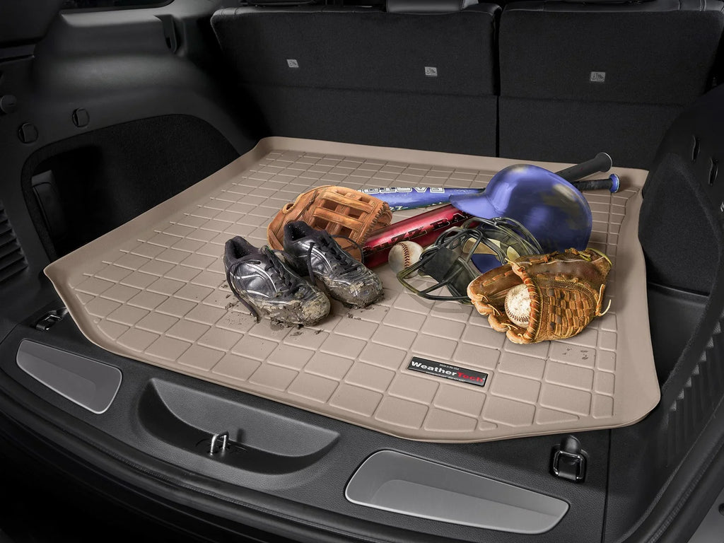 WeatherTech Cargo Trunk Liner compatible with BMW X5 3.0si, X5 30i, X5 35d, X5 40e, X5 48i, X5 50i - Behind 2nd Row Sizeeating Grey