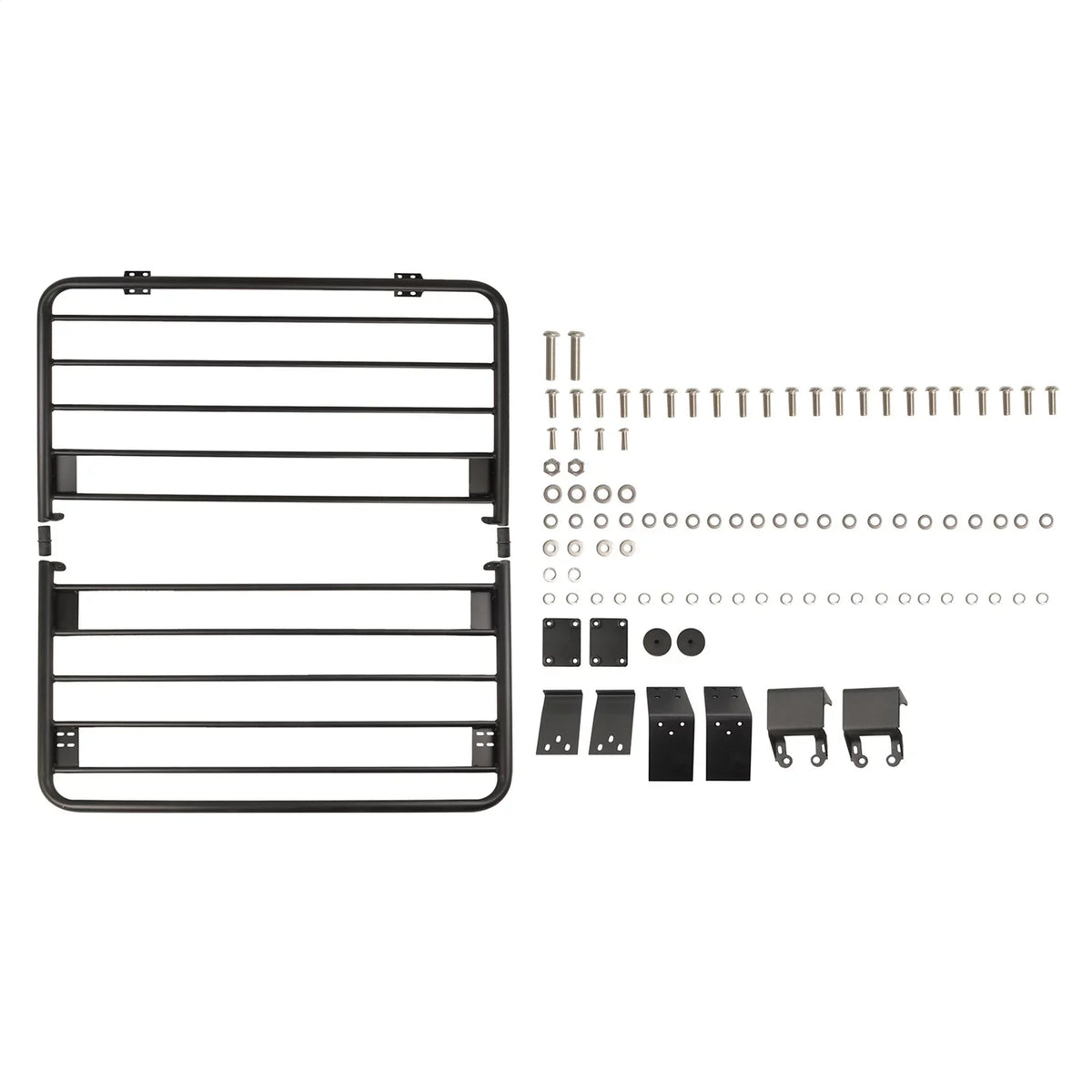 Paramount Automotive 81 20802 Flat Roof Rack Fits 18 22 Wrangler (Jl) Fits select: 2021 JEEP WRANGLER UNLIMITED, 2020 JEEP WRANGLER