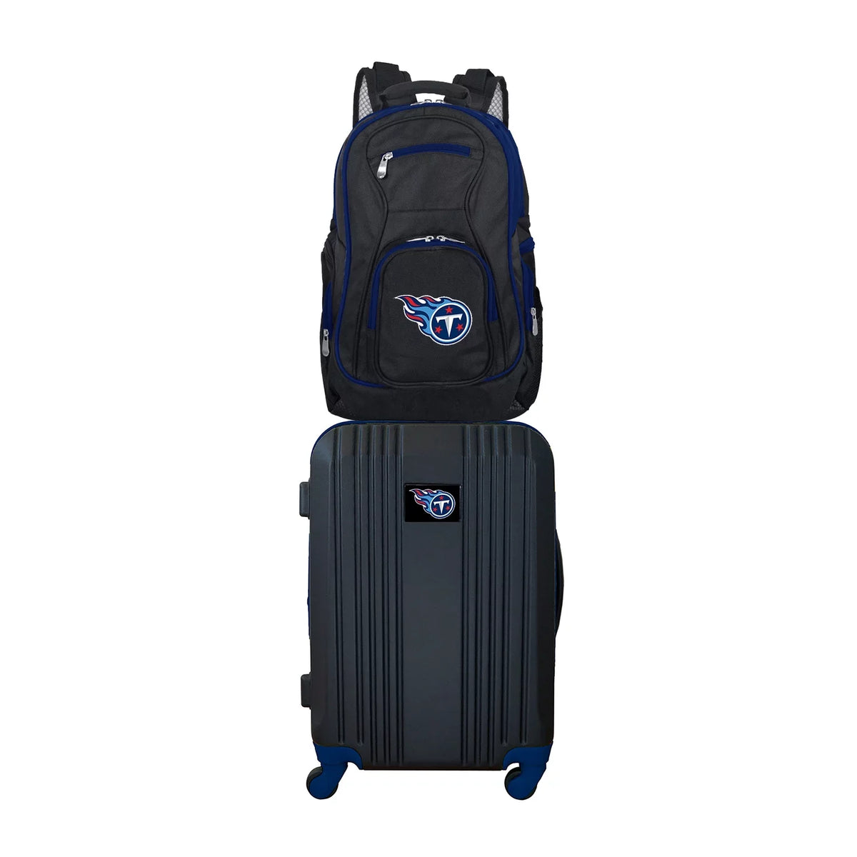 NFL Tennessee Titans 2-Piece Luggage and Backpack Sizeet