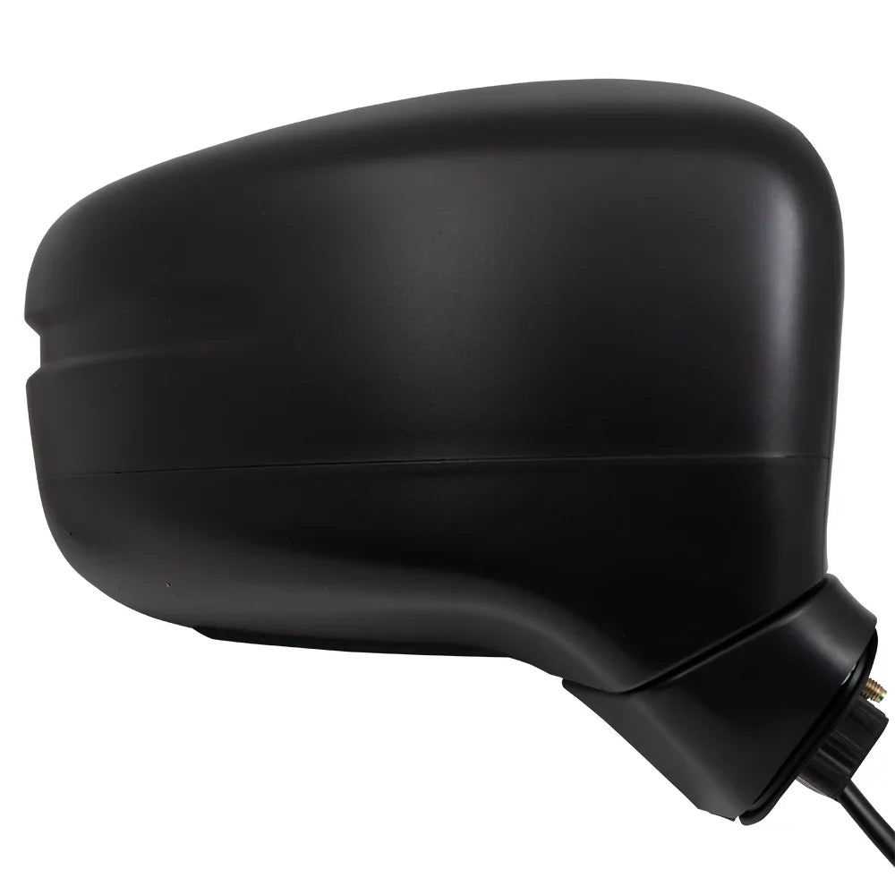 Brock Aftermarket Replacement Passenger Right Power Door Mirror Assembly Textured Black Manual Folding Without Heat-Sizeignal-Memory-Auto Dimming-Sizeide View Camera