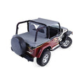 Rampage by RealTruck 721015 Tonneau Cover For 1992-1995 Jeep Wrangler YJ, Black Denim