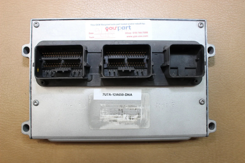 07 FORD FUSizeION MILAN 3.0L ENGINE COMPUTER ECM PCM ECU 7E5A-12A650-ALA PROBADA PCM