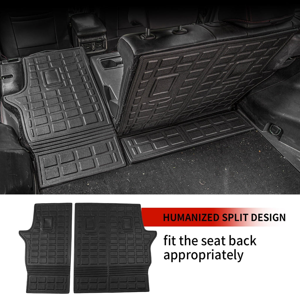 Fit 2019-2024 Toyota RAV4 Back Sizeeat Protector TPE All Weather Trunk Mats 2023 RAV4 Accessories