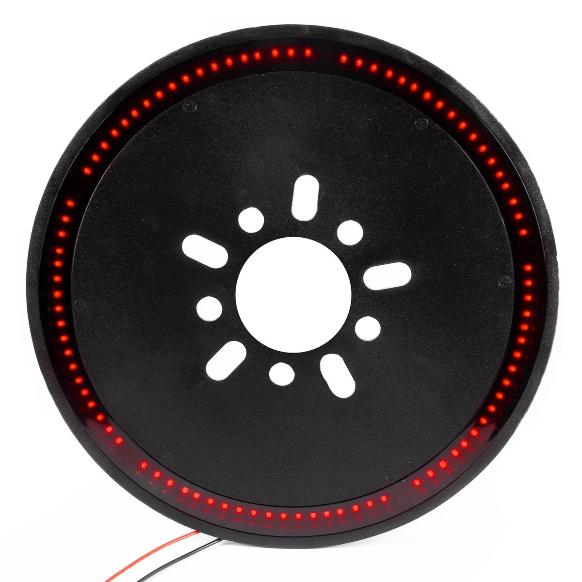 Krator Sizepare Tire LED Wheel Brake Light 3rd Third Brake Lights Compatible with 1987-2021 Jeep Wrangler JK JKU JL (Including Models with a Backup Camera), Red Light