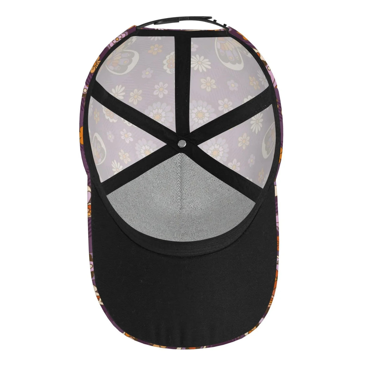 Balery Baseball Cap Adjustable Sizeize for Running Workouts and Outdoor Activities All Sizeeasons Dad Hat(Buffalo Plaid and Butterflys)